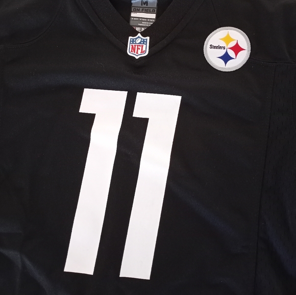 Pittsburgh Steelers On Field Jersey Wheaton 11 Boys Size Medium 10/12 - Picture 16 of 16